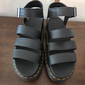 Dr. Martens Black Sandals